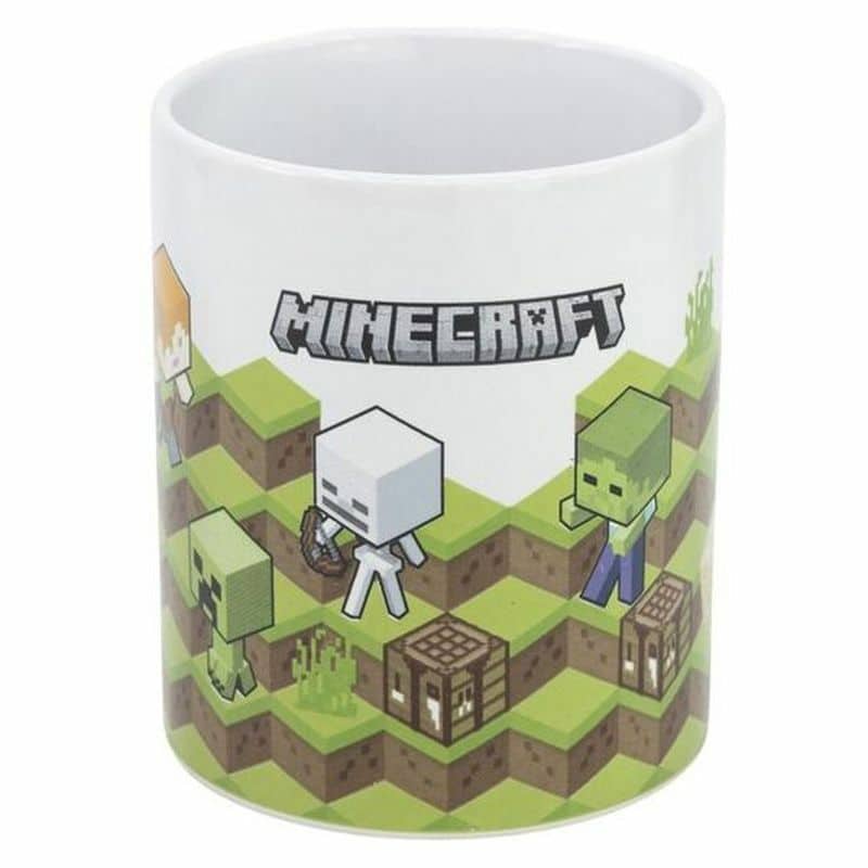 Taza de cerámica para el desayuno con ilustraciones de Minecraft 00429 - Imagen 2