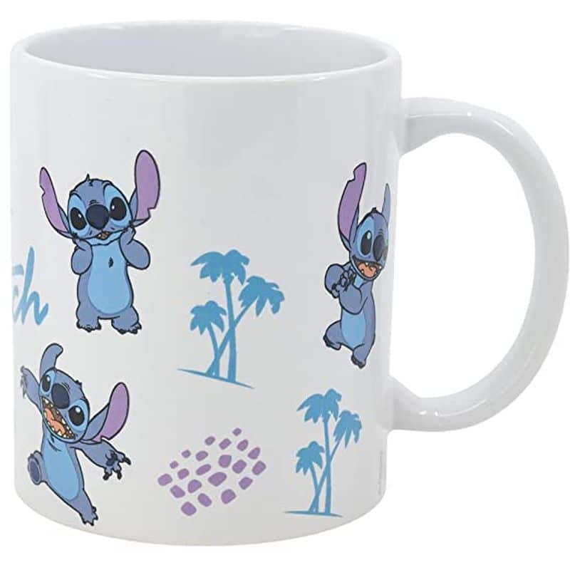 Taza de cerámica para el desayuno con ilustraciones de Stitch 88136 - Imagen 2