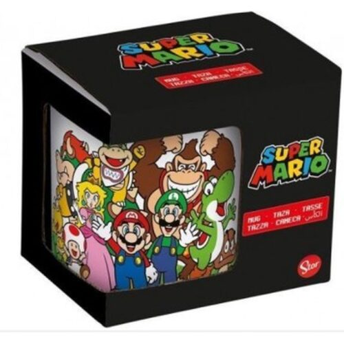Taza de cerámica para el desayuno con imágenes de Super Mario 07522