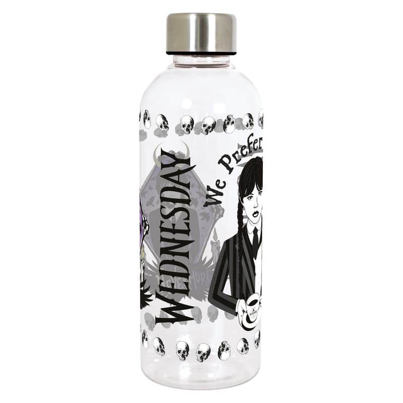 Botella hidro Miércoles Adams 850ml con ilustración 75971 Stor