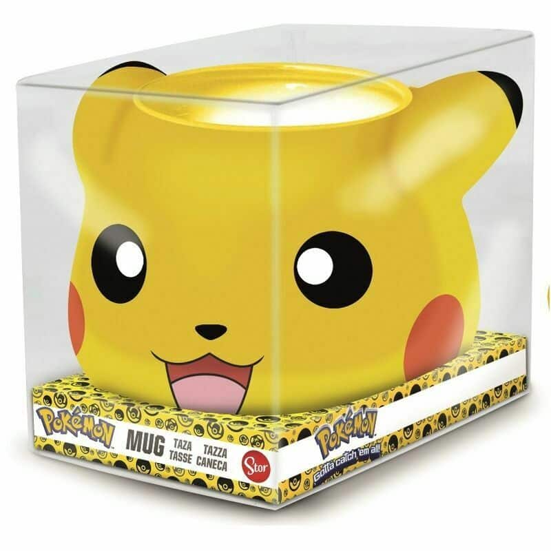 Taza de cerámica 3D del personaje Pikachu de la serie Pokémon 44674
