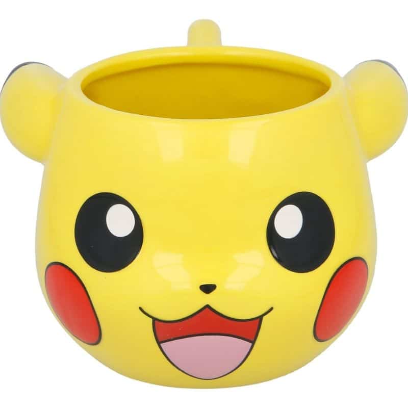 Taza de cerámica 3D del personaje Pikachu de la serie Pokémon 44674 - Imagen 2