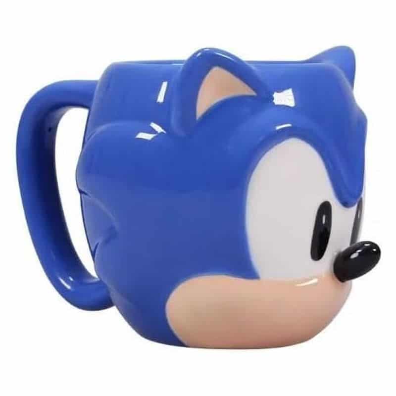 Taza de cerámica con forma de Sonic 3D 385ml 78896 Stor