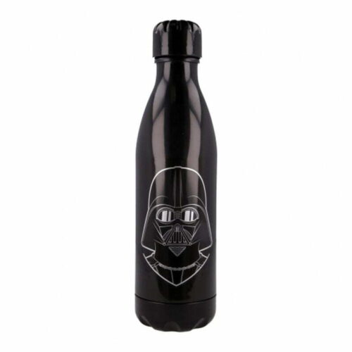 Botella de plástico negra de Darth Vader de la saga Star Wars 660ml 01010