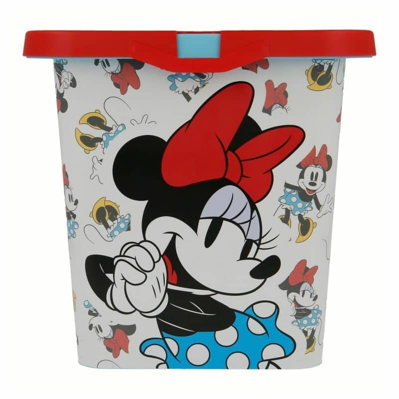 Caja pequeña de almacenaje capacidad 7l con imágenes de Minnie 02804 - Imagen 3
