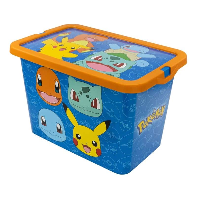 Caja pequeña de almacenaje capacidad 7l Pokémon primera generación 02024