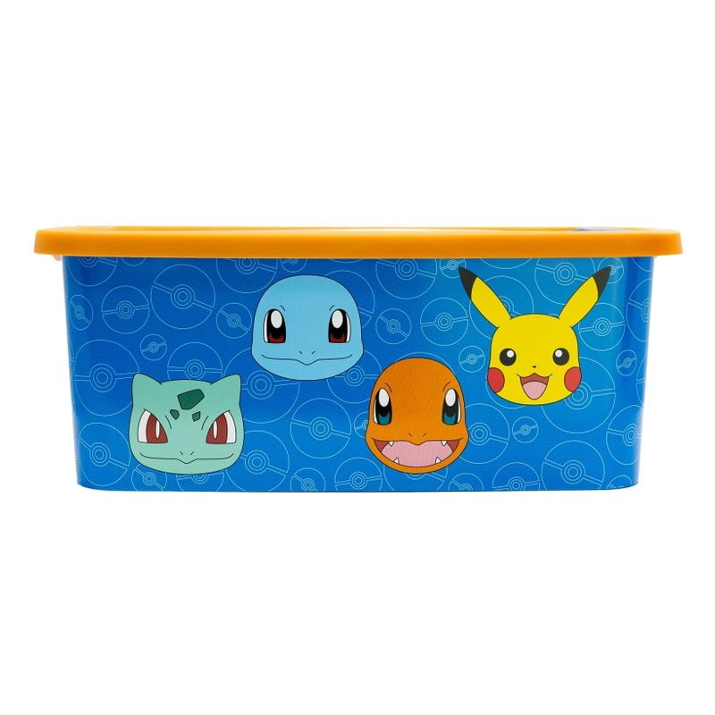 Caja mediana de almacenaje capacidad 13l con imágenes de Pokémon 02025 - Imagen 3