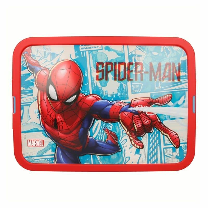 Caja mediana de almacenaje capacidad 13l de Spiderman de Marvel 02625 - Imagen 2