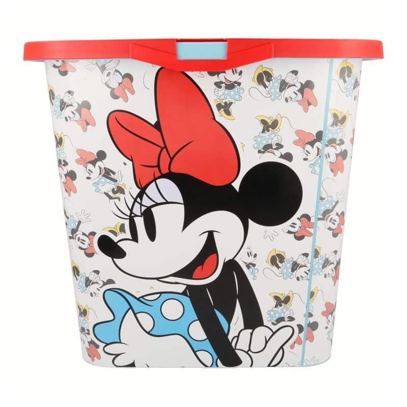 Caja grande de almacenaje capacidad 23l con imágenes de Minnie 02806 - Imagen 3