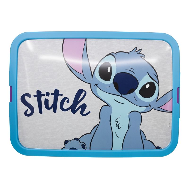 Caja grande de almacenaje capacidad 23l personajes Stitch y Angel 02436 - Imagen 2