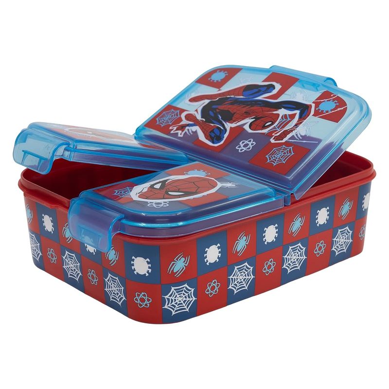 Fiambrera infantil Spidermann Midnight Flyer con tres compartimentos - Más de 3 años - Imagen 3