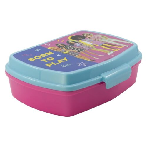 Fiambrera regular de Barbie ideal para desayuno infantil rosa – Más de 3 años