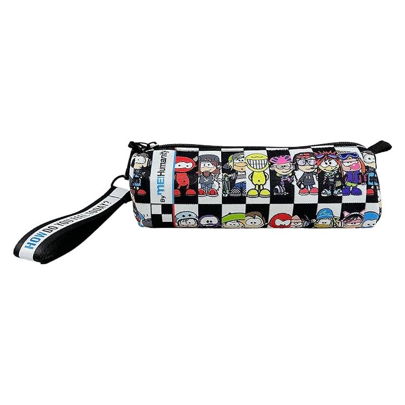 Estuche redondo portatodo Me Humanity con personajes PT-05-MH CYP