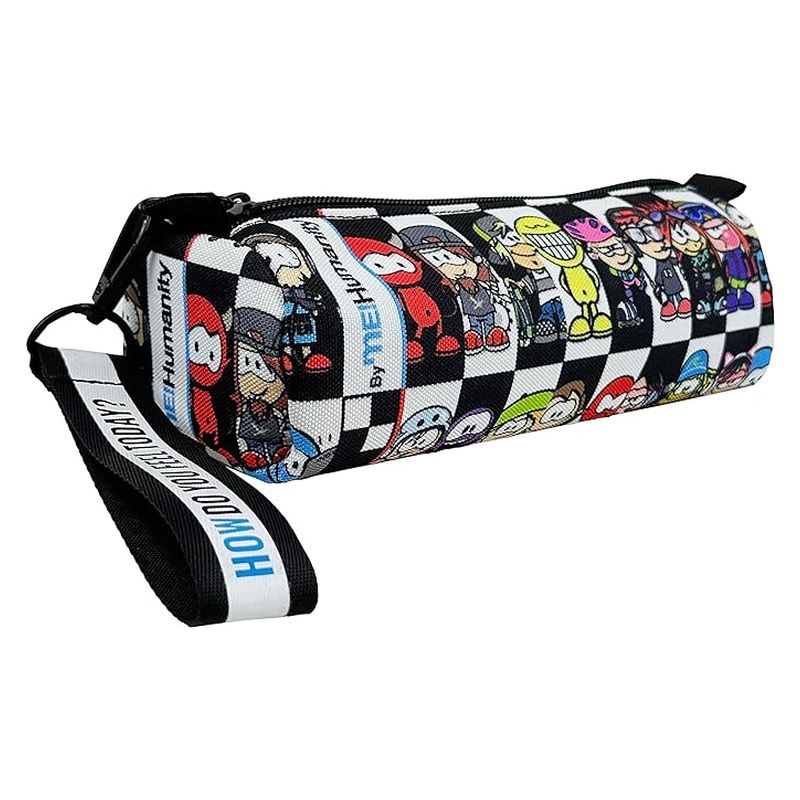 Estuche redondo portatodo Me Humanity con personajes PT-05-MH CYP - Imagen 2
