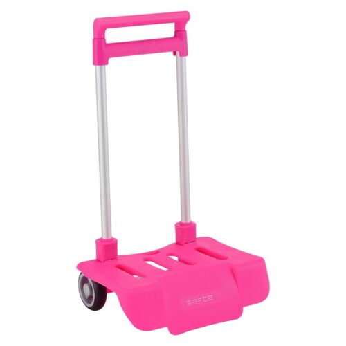 Carro porta mochilas plegable fucsia 241C – Más de 4 años