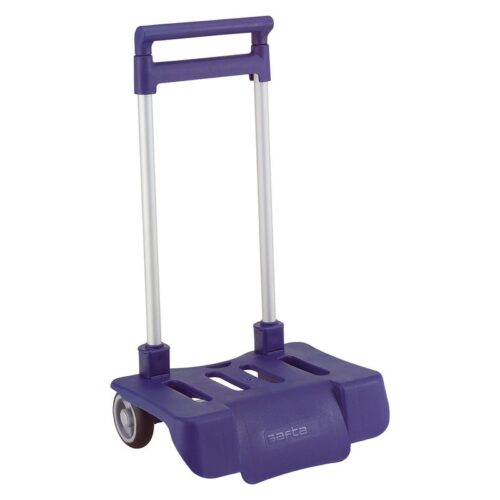 Carro porta mochilas plegable grande marino 654CP