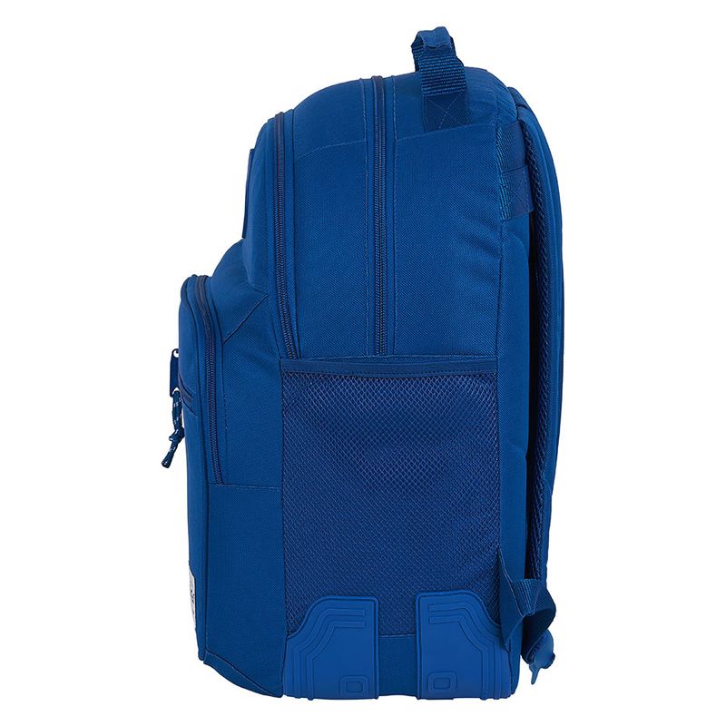 Mochila con triple cremallera adaptable a carro Blackfit8 Oxford azul - Imagen 3