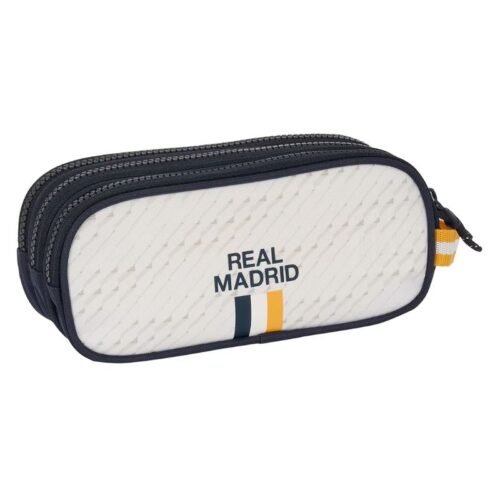 Estuche escolar triple del Real Madrid temporada 2023/24