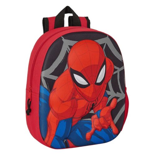 Mochila infantil Spidermann 3D roja – Más de 4 años