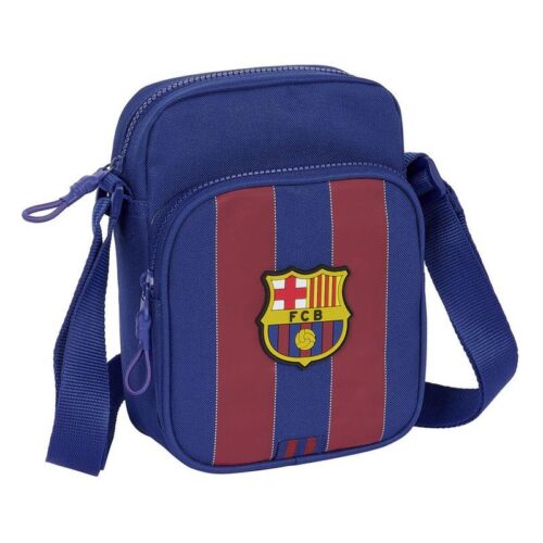 Bolso bandolera del FC Barcelona con escudo frontal 16x22x6cm Safta