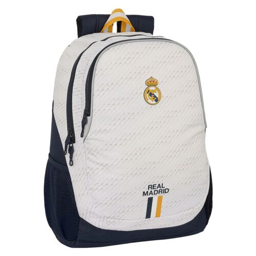 Mochila adaptable a carro del Real Madrid 23/24 doble cremallera – Más de 4 años