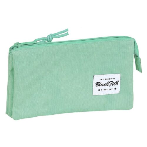 Estuche portatodo triple Blackfit8 Turquesa