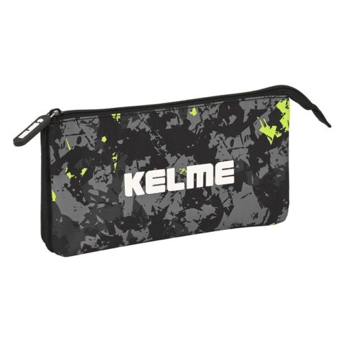 Portatodo triple Kelme Jungle negro – Más de 4 años