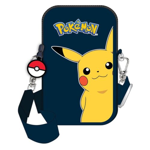 Funda portamóviles de Pokémon Pikachu con llavero pokeball – Más de 4 años