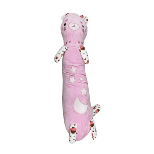 Muñeco de peluche Momomi Kurai de 80cm de largo rosa – A partir de 3 años