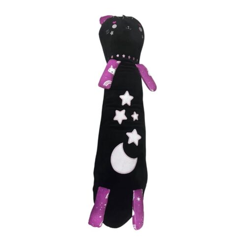 Muñeco de peluche Momomi Kurai Yuki de 80cm de largo negro – A partir de 3 años