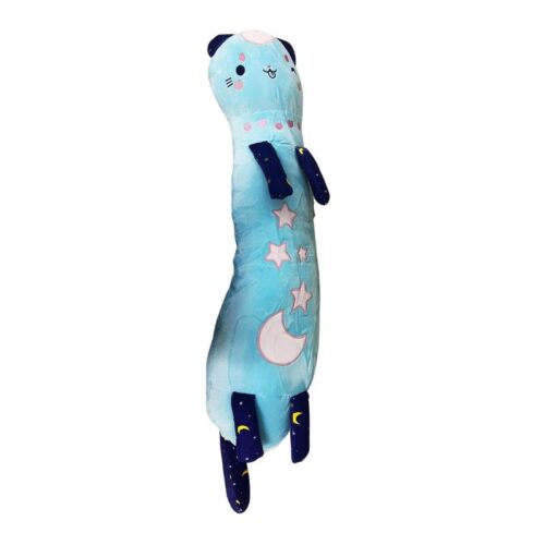 Muñeco de peluche Momomi Kurai Yuki de 80cm de largo celeste – A partir de 3 años