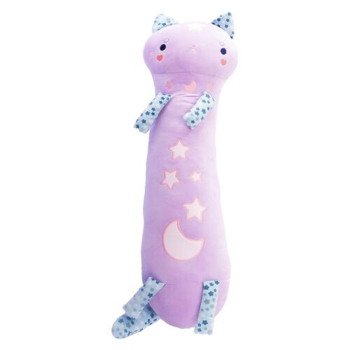 Muñeco de peluche Momomi Kurai Lilo de 80cm de largo morado – A partir de 3 años