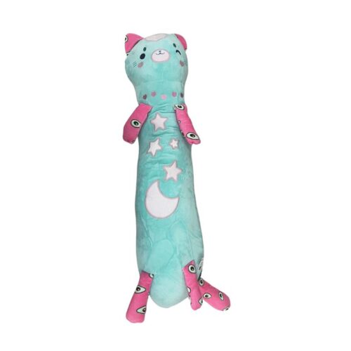 Muñeco de peluche Momomi Kurai Yuki de 80cm de largo verde agua – A partir de 3 años
