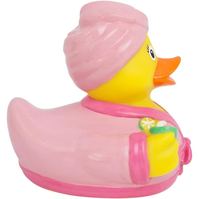 Pato de goma Share Happiness chica bienestar LI2178 Lilalu - Imagen 2