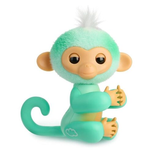 Monita interactiva Fingerlings Ava verde con más de 70 sonidos y reacciones – Más de 5 años