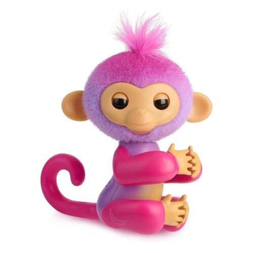 Monita interactiva Fingerlings Charlie lila más 70 sonidos y reacciones – Más de 5 años