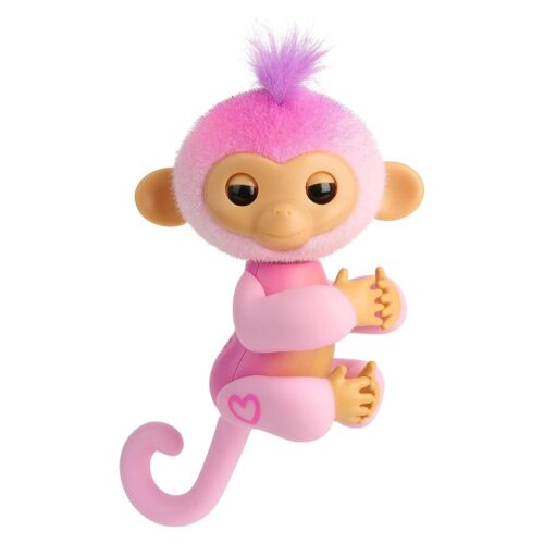 Monita interactiva Fingerlings Harmony rosa más 70 sonidos y reacciones – Más de 5 años