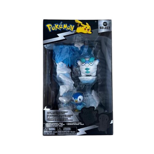 Pack de dos figuras de Piplup + Darumaka Galar con entorno gélido – Más de 4 años