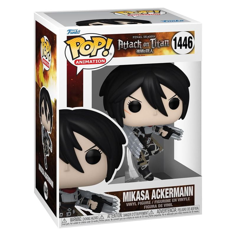 Funko POP! Animation 1446 Attack on Titan Mikasa Ackermann - Imagen 2