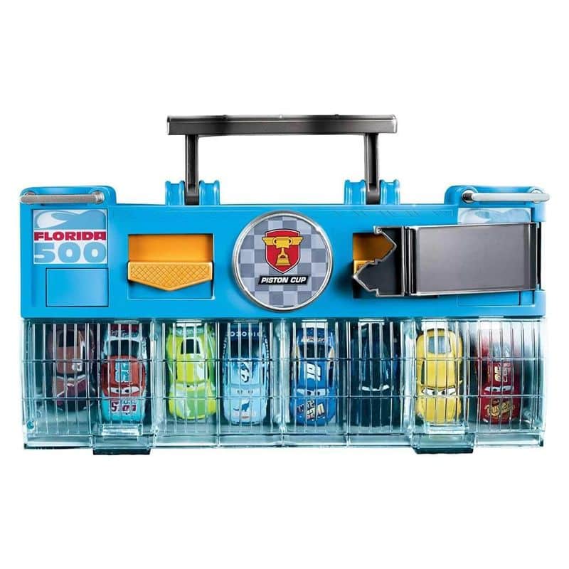 Megalanzadora de carreras Disney Cars con ocho carriles Mattel FLK 12 - Imagen 2