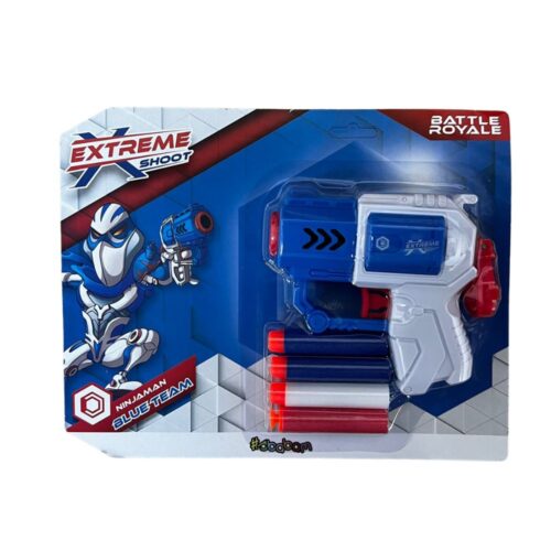 Mini pistola lanzadora Battle Royale Extreme Shoot modelo aleatorio
