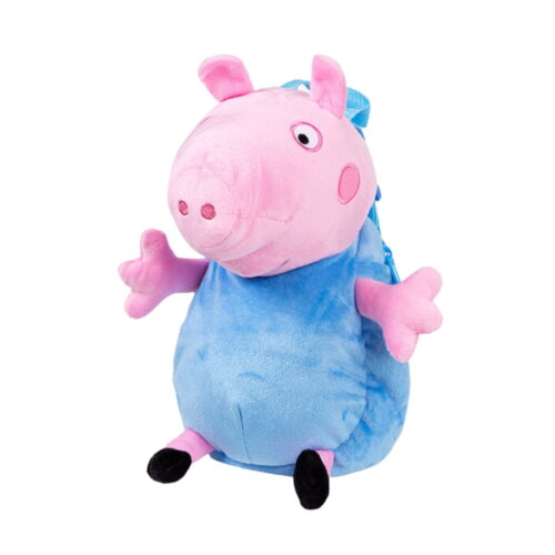 Mochila infantil Peppa Pig peluche personaje George Bizak