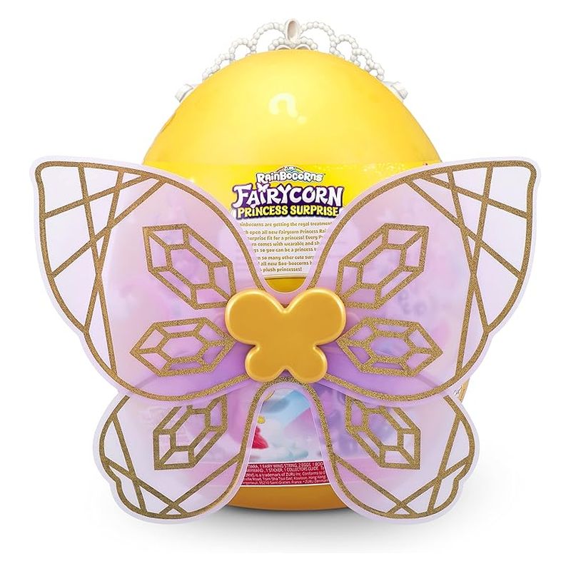 Rainbocorns Fairycorn Princess Series 6 Gato alas plata rayas
