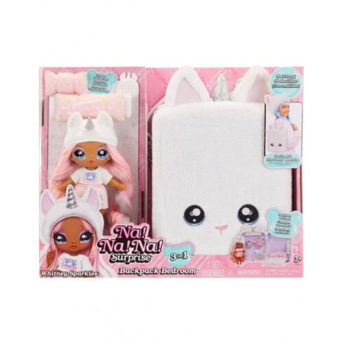Pack 3 en 1 muñecas Na! Na! Na! Surprise Backpack Bedroom – Más de 3 años
