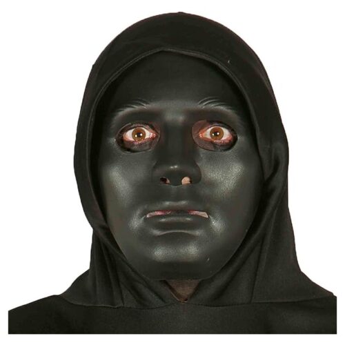 Máscara de Halloween negra talla única para disfraces 2659 GUIRCA