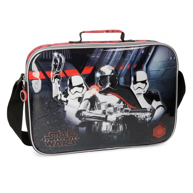 Carterón multicolor Star Wars VIII Last Jedi maletín extraescolar