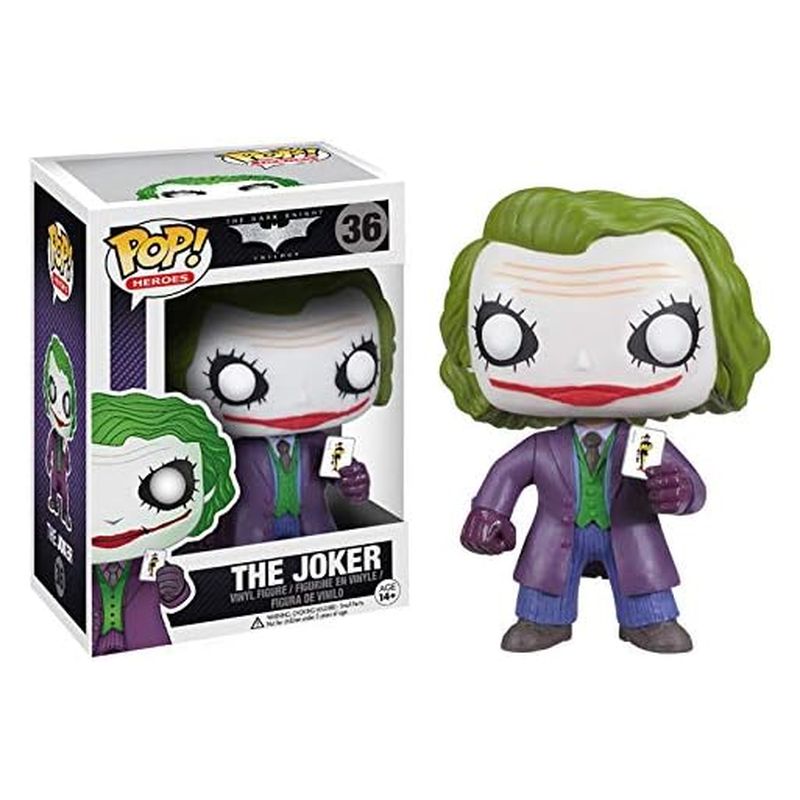 Funko POP! Heroes 36 Batman figura de El Joker completa de vinilo - Imagen 3