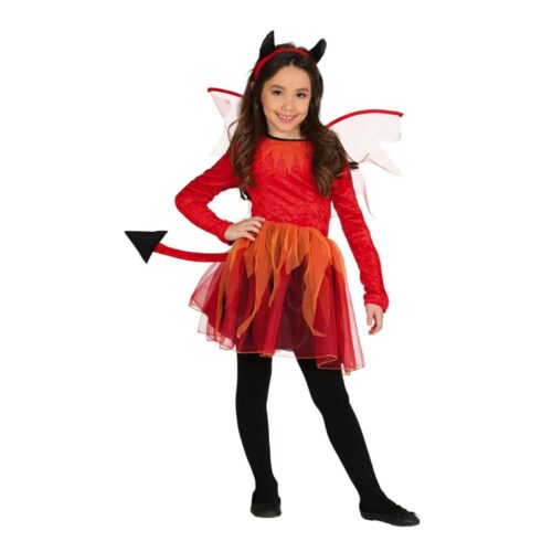 Disfraz infantil diablesa She-devil talla 7-9 años 87380 GUIRCA