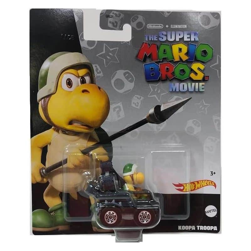 Coche de juguete Hot Wheels Super Mario Movie Koopa Troopa escala 1:64 - Imagen 2