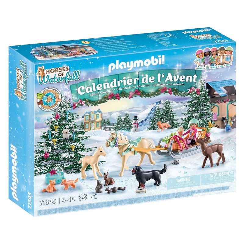 Playmobil 71345 Calendario de adviento paseo en trineo con sorpresas